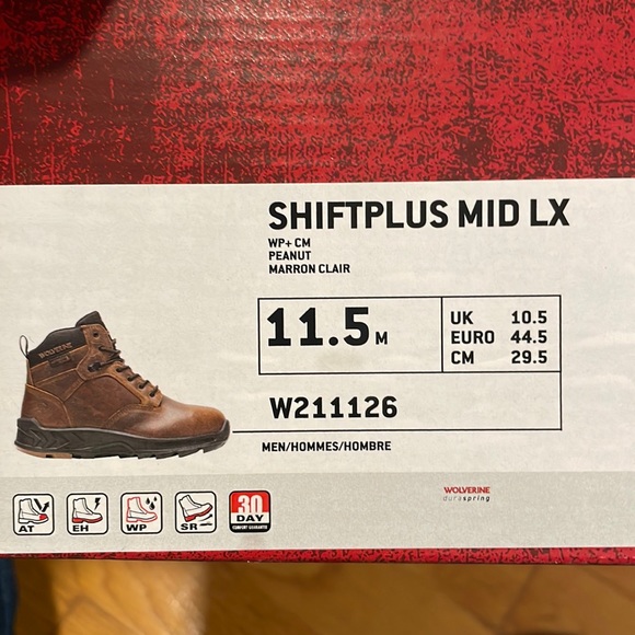 Wolverine Work Boots - Picture 2 of 5